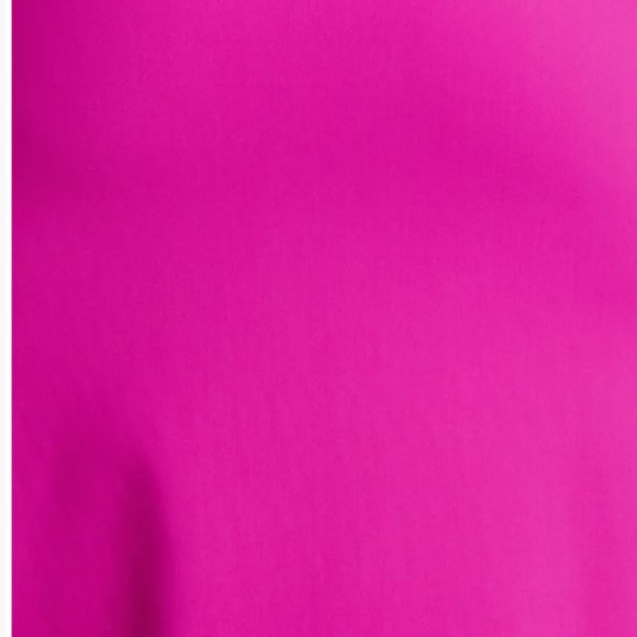 CHIARA BONI LA PETITE ROBE SIA ONE SHOULDER SIDE RUFFLE CYCAMEN DRESS 42 IT/6 US - Picture 5 of 5